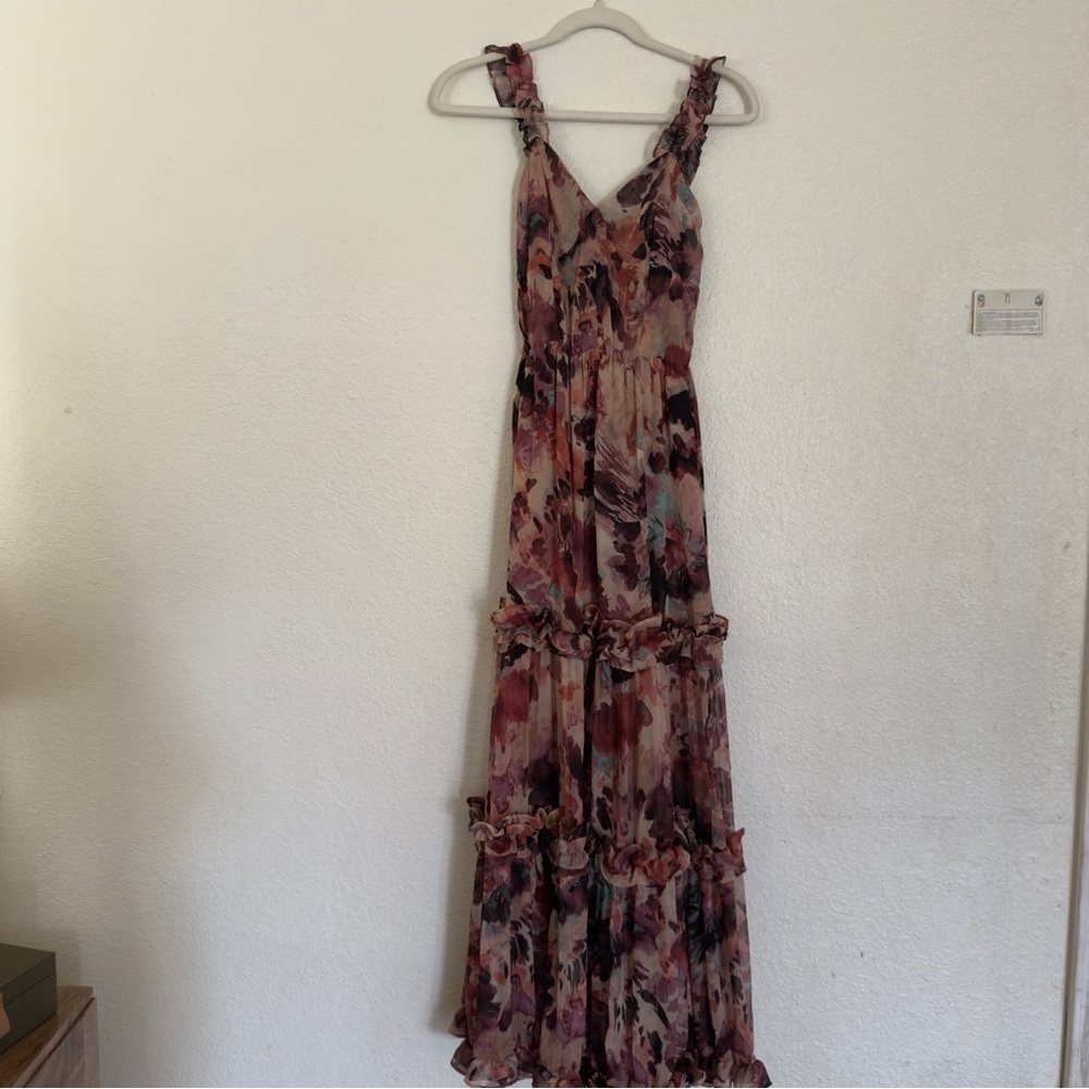 NWT Misa Avery Floral Sleeveless Dress In Flora Dream - Picture 3 of 11